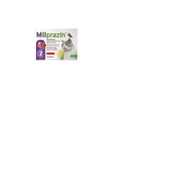 Milprazin vermifuge chats de plus de 2kgs x2 comprimés