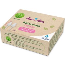 LUC ET LEA BATONNETS EMBOUTS BEBE X60