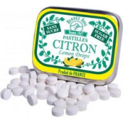 Pastilles Citron sans sucre 10g