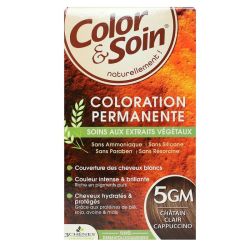Color & Soin coloration permanente 5GM châtain clair cappuccino