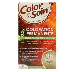 Color & Soin coloration permanente 9N blond miel