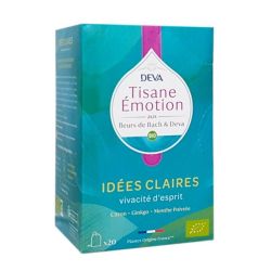 DEVA Tisane Emotion Idées claires vivacité d'esprit x20 sachets