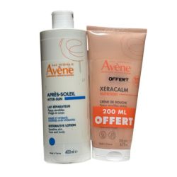 Avène Lait réparateur après-soleil 400ml + crème douche offerte 200ml