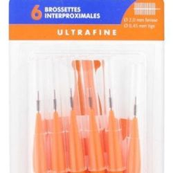 Crinex PHB plus Ultrafine 6 Brossettes interproximales