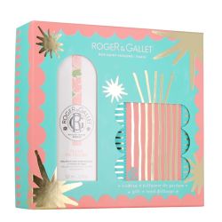 Coffret Eau parfumée bienfaisante et diffuseur de parfum Fleur de figuier