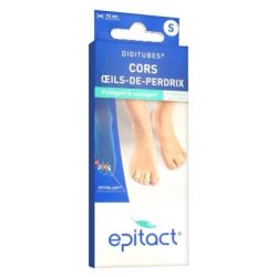 Epitact Digitubes Cors/Oeils de perdrix Taille S  1 tube 22mm