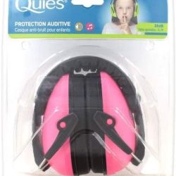 Quies Casque Anti bruit Enfant Rose