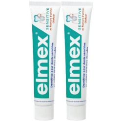 Elmex Dentifrice Sensitive 2x75ml