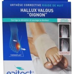 Epitact Orthèse Corrective rigide de nuit Hallux Valgus Thermoplast taille S 1 unité