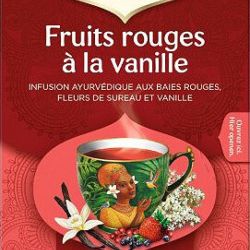 YOGI TEA Fruits rouges à la vanille infusion x17 sachets