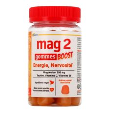 MAG 2 Gommes Boost Energie, nervosité x45 gommes
