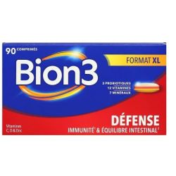 Bion 3 adultes activateur de santé 90 comprimés