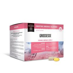 90 comprimés + 90 capsules Grossesse formule 3 mois
