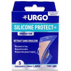 Silicone Protect Format large x5 pansements