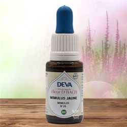 DEVA Mimulus Jaune BIO s/alcool 30ml