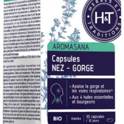 Aromasana Capsules Nez Gorge bio x30 capsules