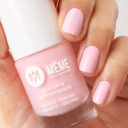 MÊME Vernis Silicium et antioxydants Rose Dragée 10ml