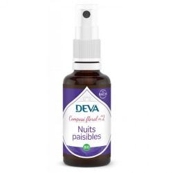 Deva Nuits paisibles composé floral N°2 bio 30ml