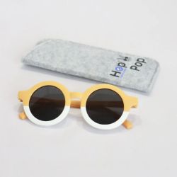 HOP POP Lunettes solaires Bicolore Jaune Enfant