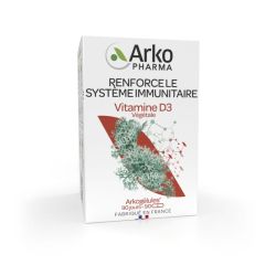 Vitamine D3 végétale arkogélules boîte de 90