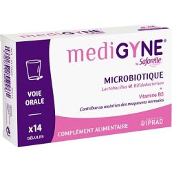MEDIGYNE Micro biotiques désagréments intimes voie orale x14 gélules