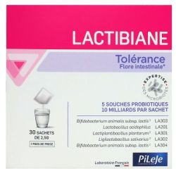Lactibiane Tolérance 30 sachets 2,5g