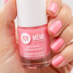 MÊME Vernis Silicium et antioxydants Rose bonbon 10ml