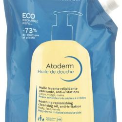 ATODERM - Huile de Douche Lavante Relipidante Anti-Irritations Eco Recharge - 1L
