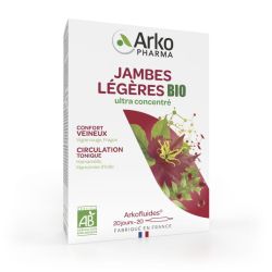 Arkofluides bio jambes légères 20 ampoules nouveau code