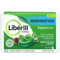 Liberill Respiration dégage le nez Gommes 50g