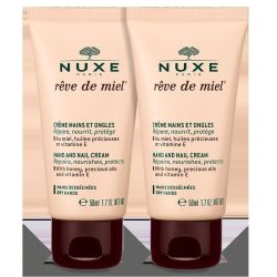 Nuxe Miel Crème hydratante Main ongles 2x50ml