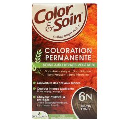 Color & Soin coloration permanente 6N blond foncé