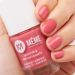 MÊME Vernis Silicium et antioxydants Rose praline 10ml
