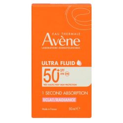 Solaire Ultra fluide éclat SPF50+ 50ml