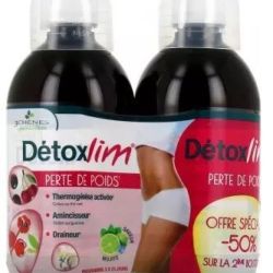 Détoxlim Perte de Poids Lot de 2 x 500 ml