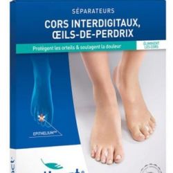 Epitact Séparateur cors interdigitaux, œils de perdrix Taille S x6