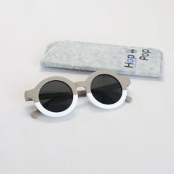 HOP POP Lunettes solaires Bicolore Taupe Enfant