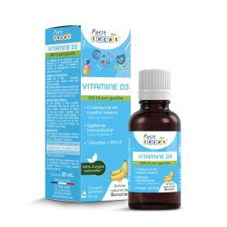 Petit Chêne Vitamine D3 goût banane