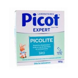 Picot Picolite soluté de réhydratation orale 180g