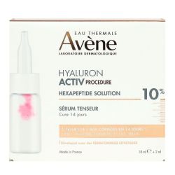 Hyaluron Activ procédure Hexapeptide solution sérum Tenseur 20ml
