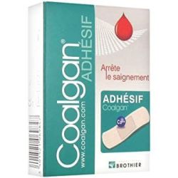 Coalgan Pansements Adhérents Hémostatiques x12