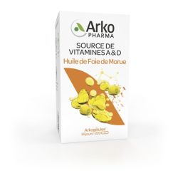 Arkogélules Huile foie de morue 220 gélules