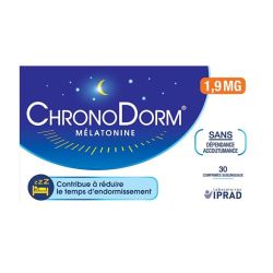 Chronodorm Mélatonine 1,9mg 30 comprimés
