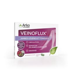 Veinoflux jambes légères et toniques 30 gélules
