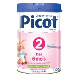 Picot lait 2ème âge en poudre 6-12 mois 800g