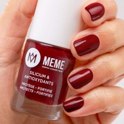 MÊME Vernis Silicium et antioxydants Cassis 10ml
