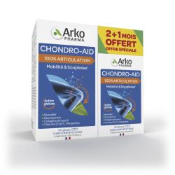 Chrondo Aid 100% articulations 120 + 60 gélules offertes