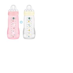 Biberons MAM Easy active 6+ Débit X 2x330ml rose