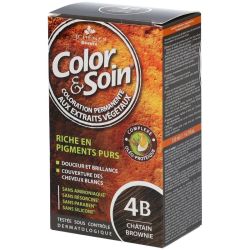 3 CHENES Coloration Soin Châtain Brownie 4B
