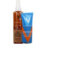 CAPITAL SOLAIRE Huile invisible 50+ 200ml + après soleil offert
